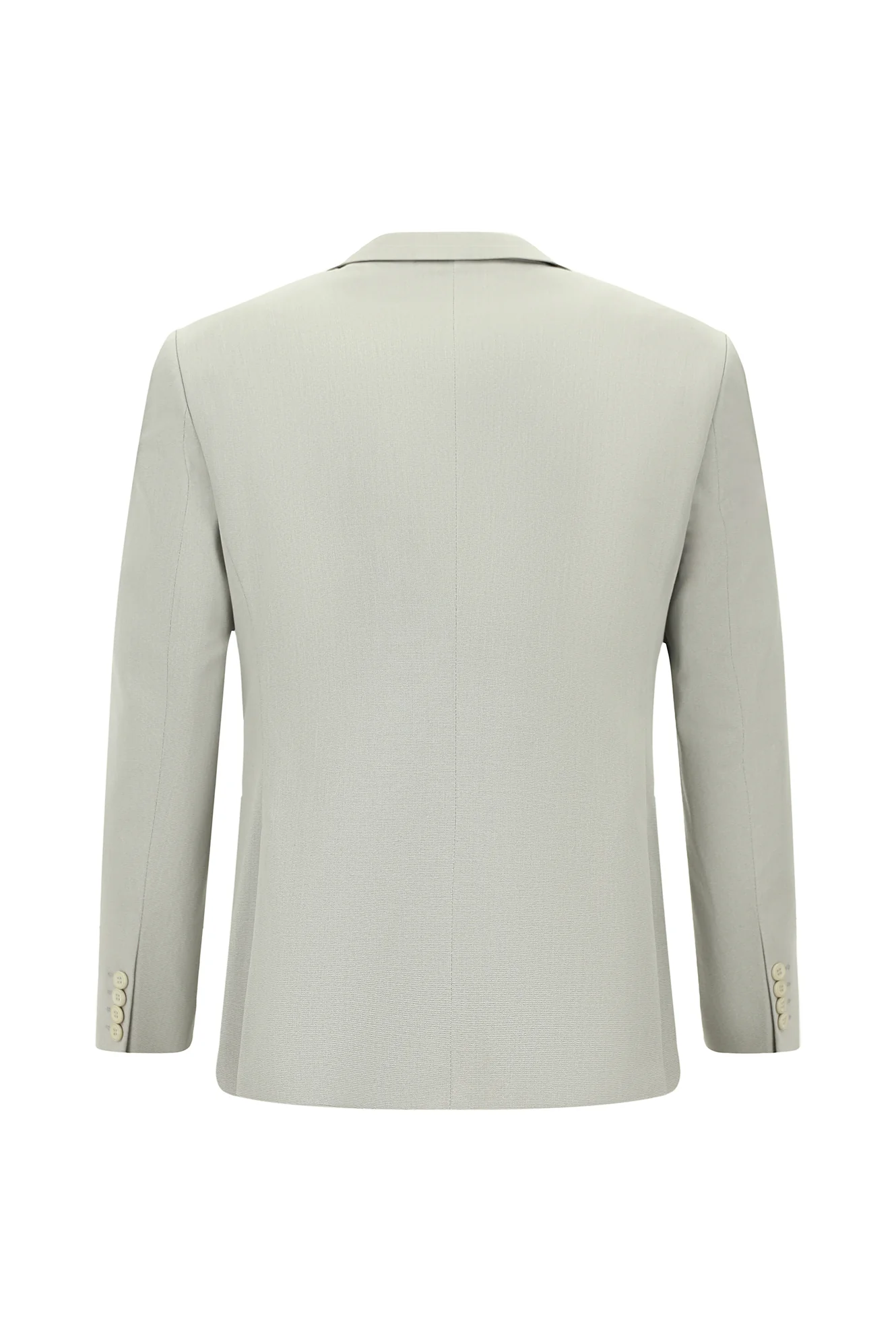Taş 7 Drop Slim Fit Dar Kesim Pamuklu Lyocell Kruvaze Takım Elbise - Image 3