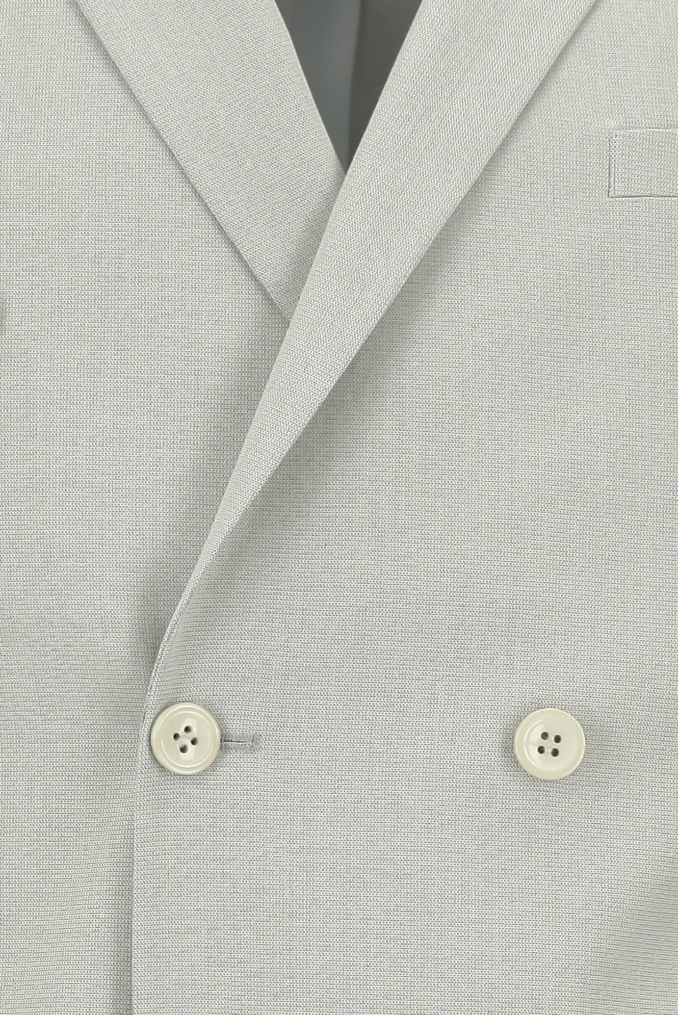 Taş 7 Drop Slim Fit Dar Kesim Pamuklu Lyocell Kruvaze Takım Elbise - Image 4
