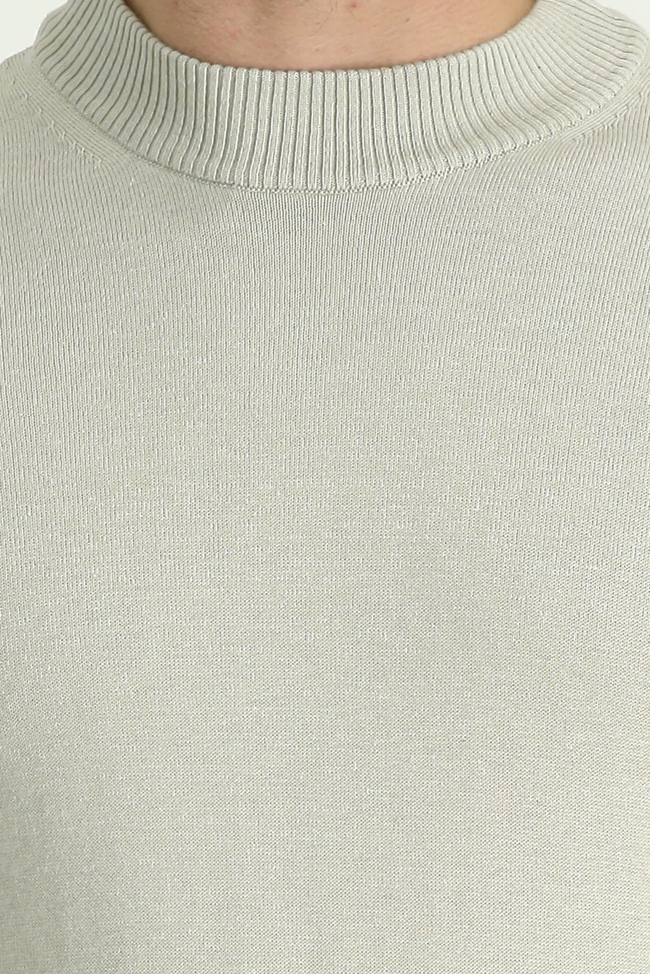 Taş Yarım Balıkçı Yaka Regular Fit Triko Kazak - Image 4