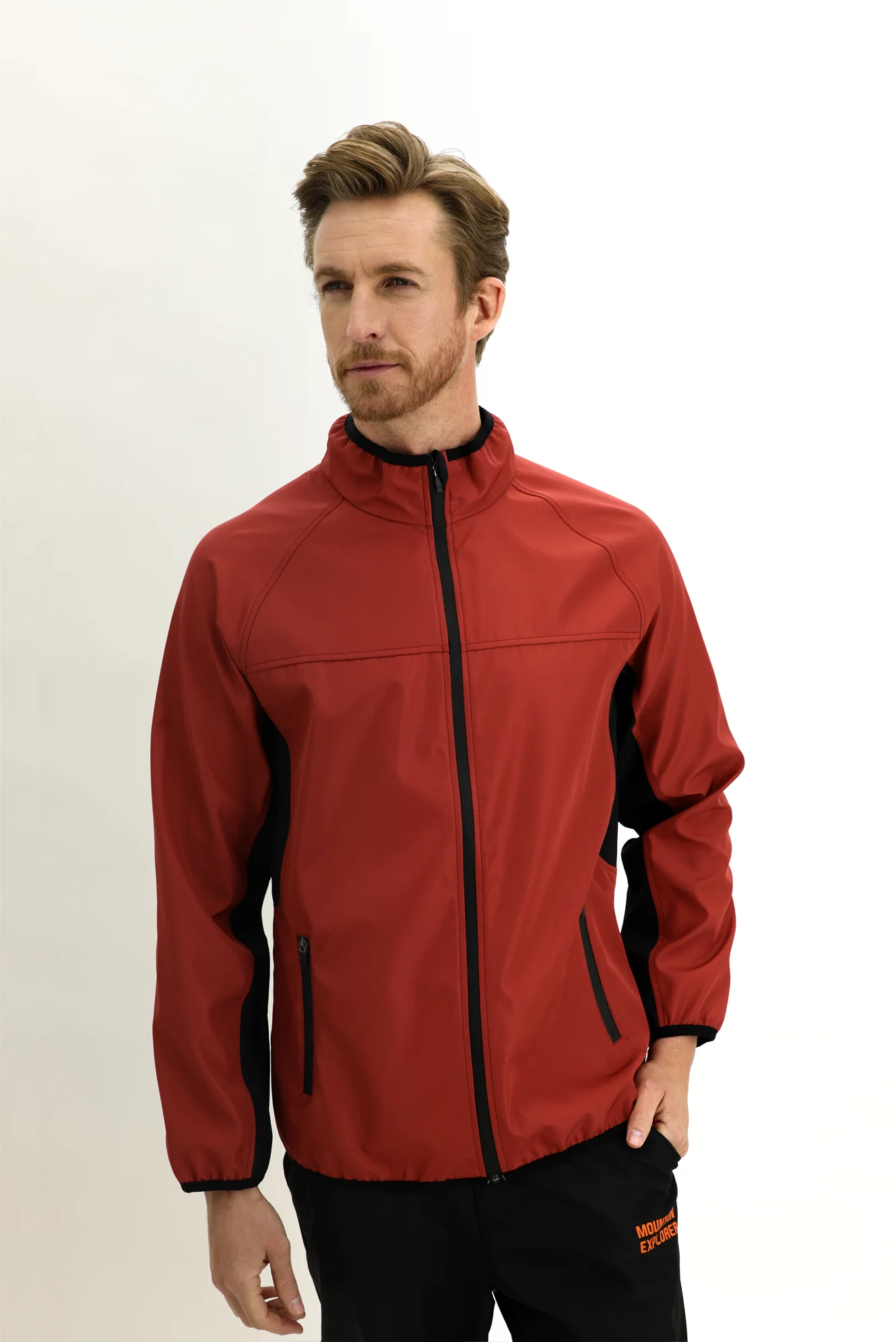 Turuncu Mevsimlik Outdoor Softshell Mont - Image 3