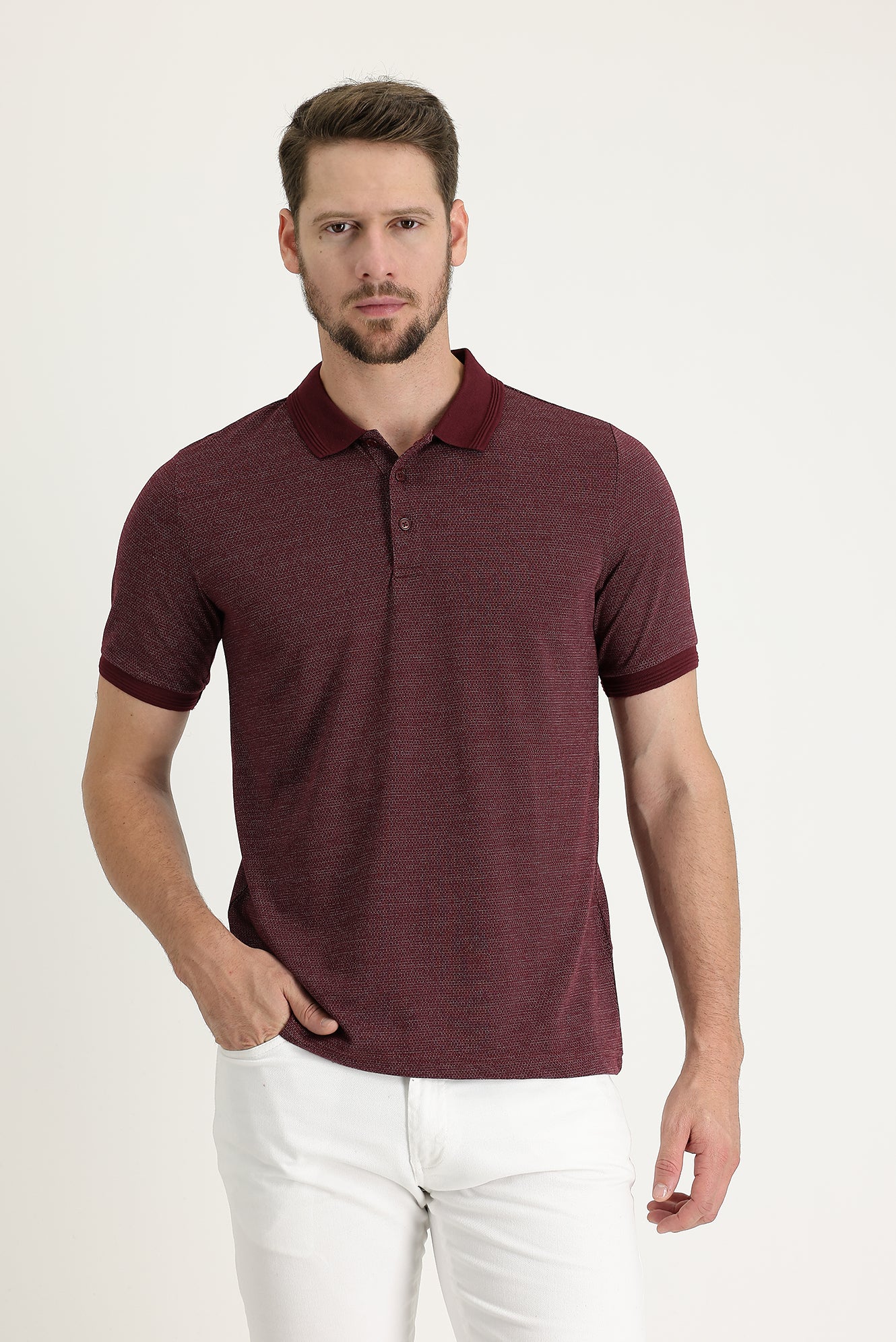 Vişne YD DSNL POLO YK T-SHIRT - Image 2