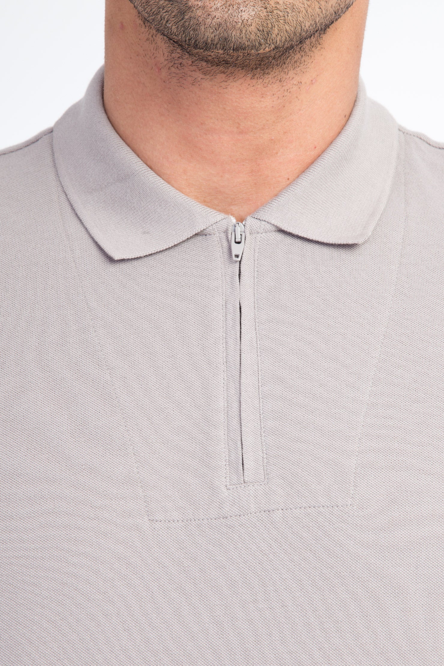 Vizon Polo Yaka Regular Fit Pamuk Tişört - Image 4