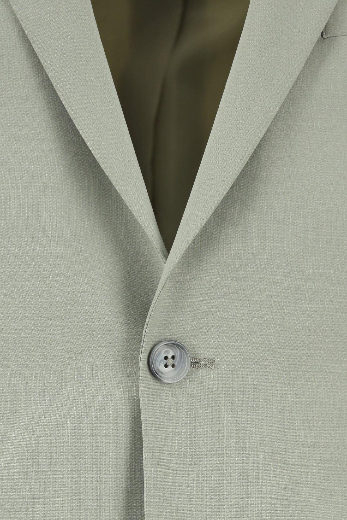 Yağ Yeşili-Olive 4 Drop Relaxed Fit Rahat Kesim Yünlü Takım Elbise - Image 4