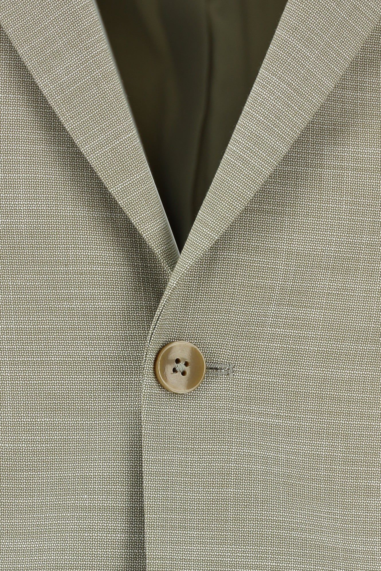 Yağ Yeşili-Olive 7 Drop Slim Fit Dar Kesim Desenli Takım Elbise - Image 4